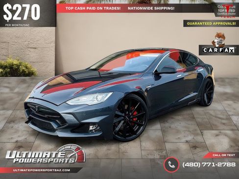 Used 2014 Tesla Model S P85 RWD image 78