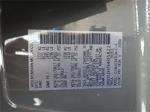 New 2026 Nissan Frontier PRO-4X w/ Pro-4x Convenience Package image 39