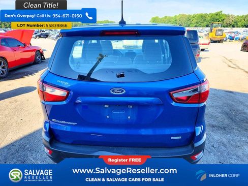 Used 2020 Ford EcoSport S FWD image 8
