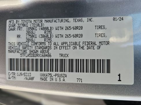 Used 2024 Toyota Tundra SR5 w/ TRD Sport Premium Package image 24