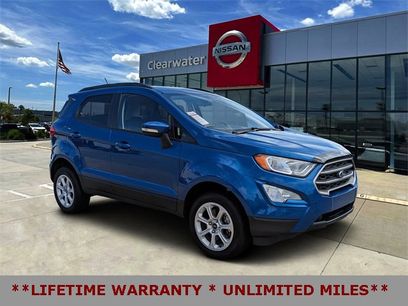 Used 2021 Ford EcoSport SE w/ SE Convenience Package