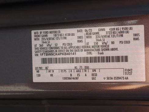 Used 2023 Ford E-Transit Medium Roof w/ Load Area Protection Package RWD image 48