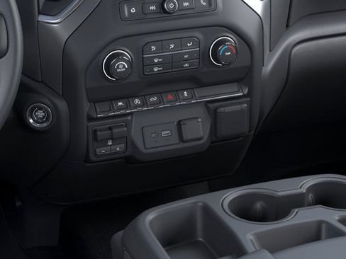 New 2026 Chevrolet Silverado 1500 Custom w/ Turbomax Blackout Package AWD/4WD image 23