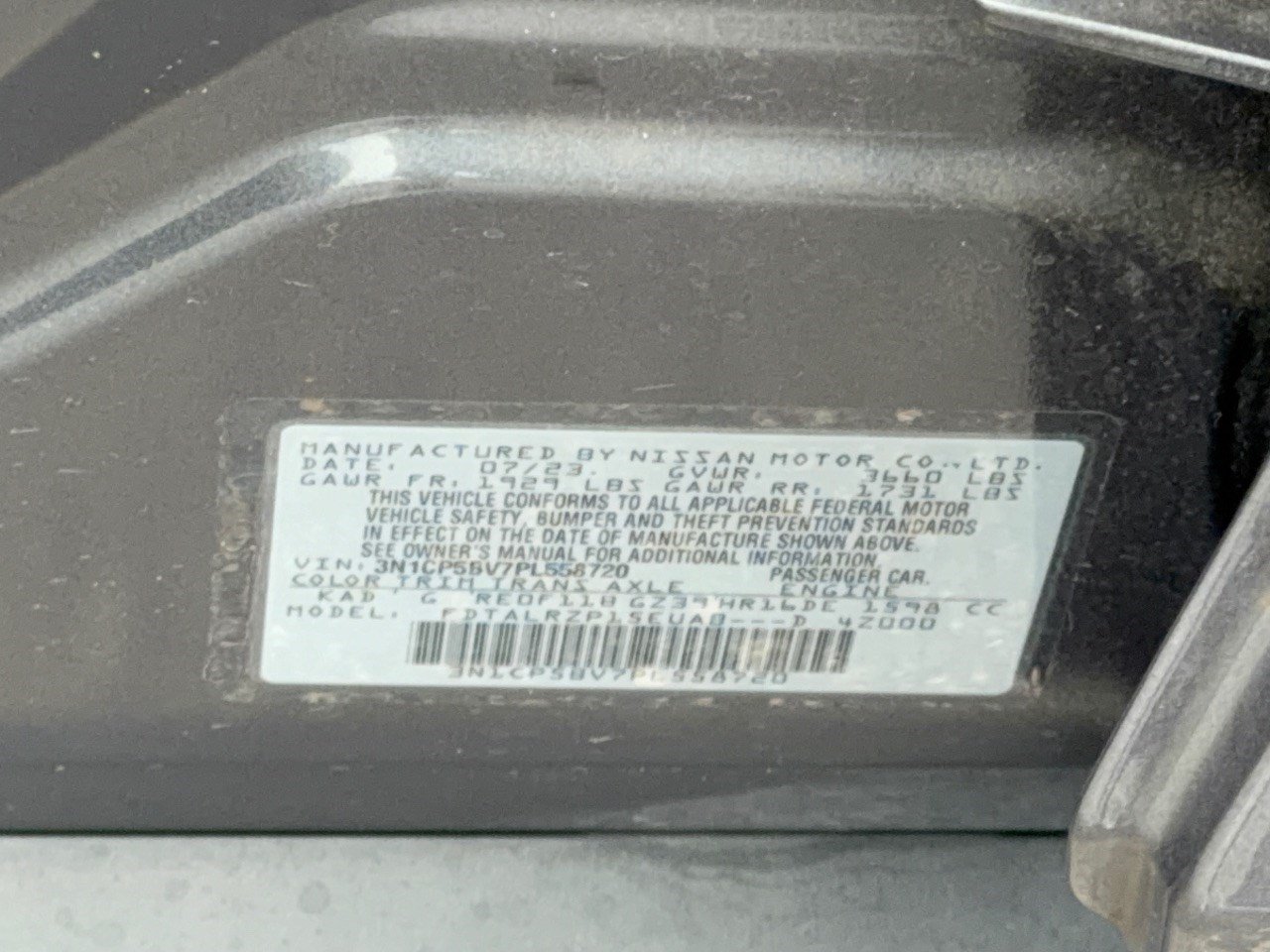 Used 2023 Nissan Kicks S FWD image 32