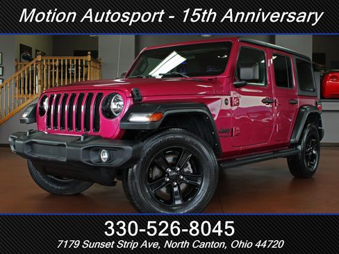 Used 2021 Jeep Wrangler Unlimited Sport AWD/4WD image 1