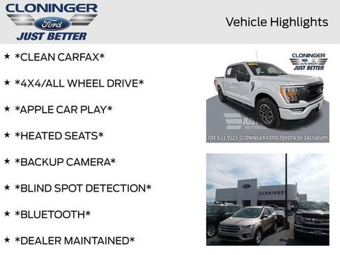 Used 2022 Ford F150 XLT w/ Equipment Group 302A High image 4