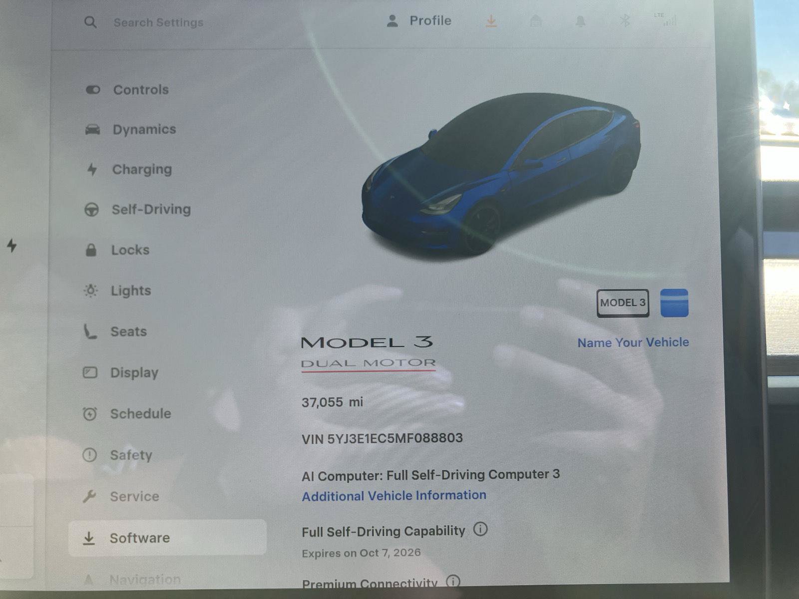 Used 2021 Tesla Model 3 Performance AWD/4WD image 24