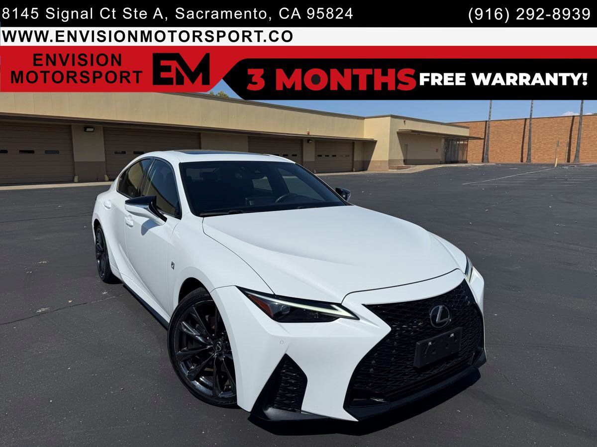 Used 2022 Lexus IS 350 F Sport w/ Navigation Package RWD image 1