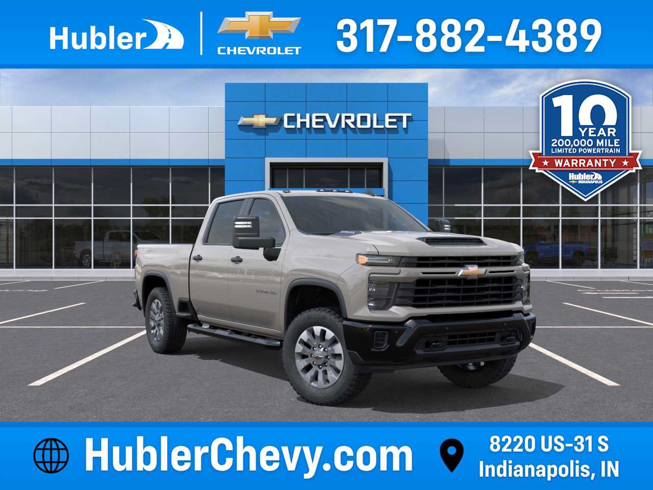 New 2026 Chevrolet Silverado 2500 Custom w/ Custom Value Package AWD/4WD image 1