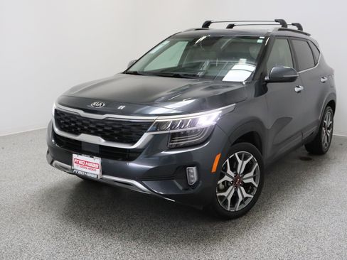 Used 2021 Kia Seltos SX w/ SX Sunroof Package AWD/4WD image 2