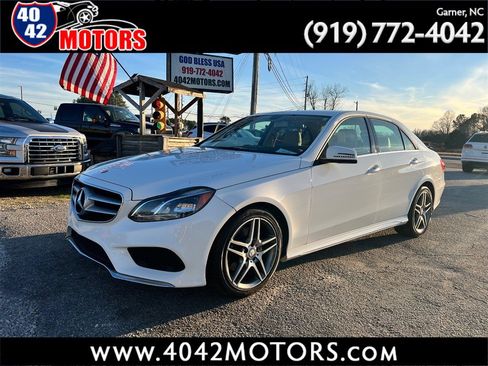 Used 2015 Mercedes-Benz E 350 4MATIC Sedan image 1