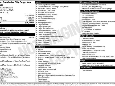 Used 2022 RAM ProMaster City Tradesman FWD image 4