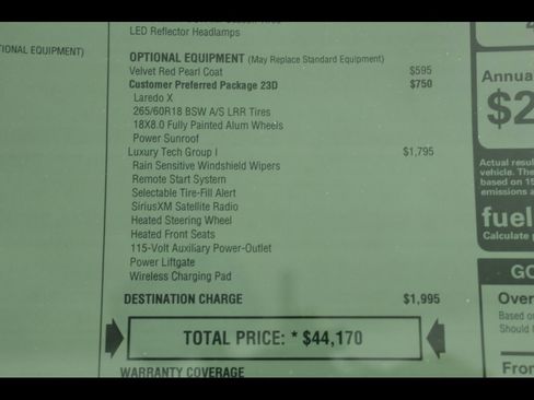 New 2025 Jeep Grand Cherokee Laredo X w/ Luxury Tech Group I image 23