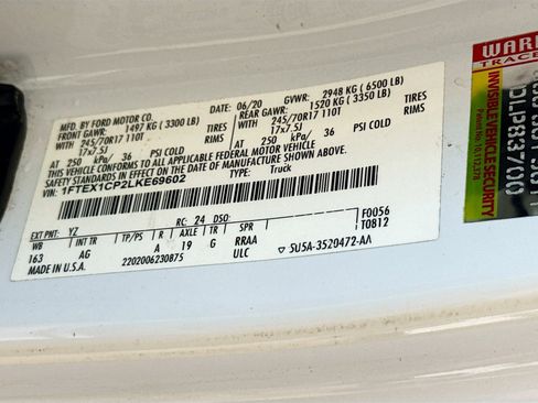 Used 2020 Ford F150 XL w/ Equipment Group 101A Mid image 38