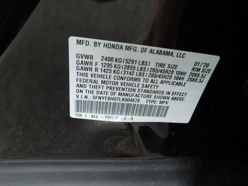 Used 2020 Honda Passport Elite image 12