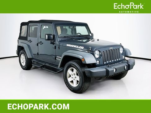 Used 2017 Jeep Wrangler Unlimited Sport w/ Quick Order Package 24S image 1