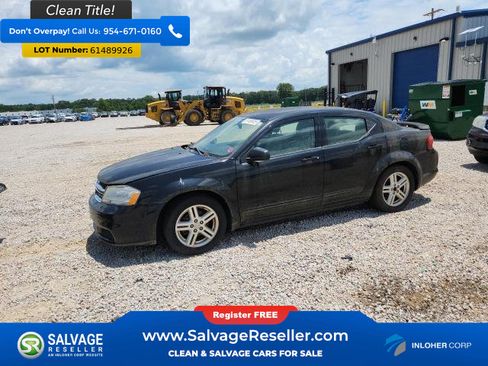 Used 2012 Dodge Avenger SXT FWD image 1