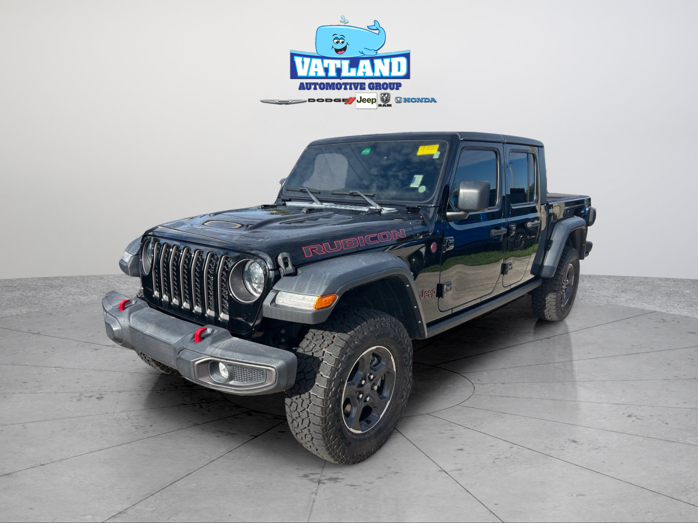Certified 2023 Jeep Gladiator Rubicon w/ LED Lighting Group AWD/4WD image 1