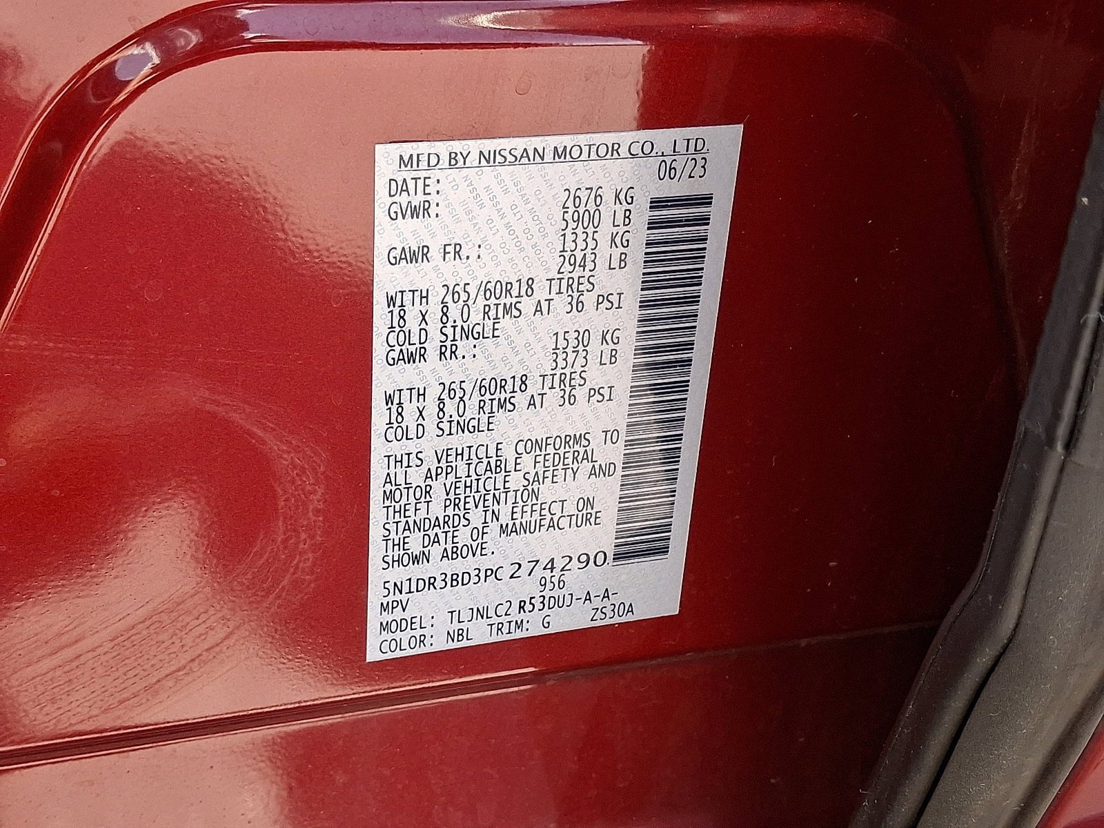 Certified 2023 Nissan Pathfinder Rock Creek AWD/4WD image 26