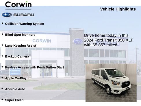 Used 2024 Ford Transit 350 XLT AWD/4WD image 6