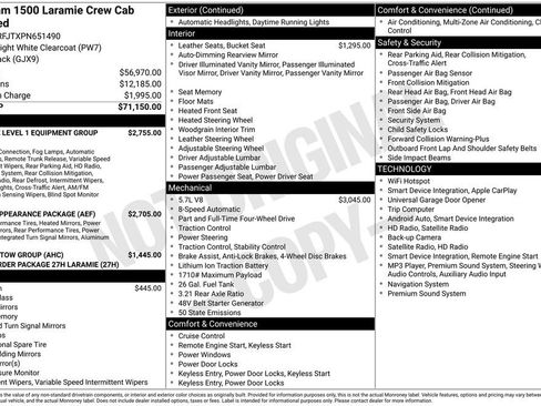 Used 2023 RAM 1500 Laramie AWD/4WD image 3