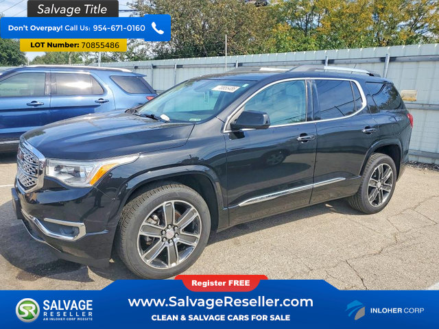 Used 2017 GMC Acadia Denali w/ Technology Package FWD image 1