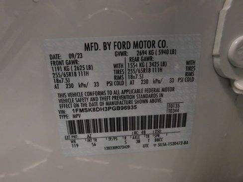 Used 2023 Ford Explorer XLT w/ Equipment Group 202A image 34