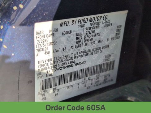 Used 2008 Ford F250 FX4 AWD/4WD image 27