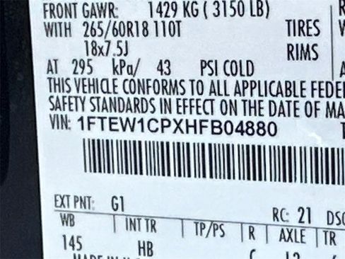 Used 2017 Ford F150 Lariat image 32