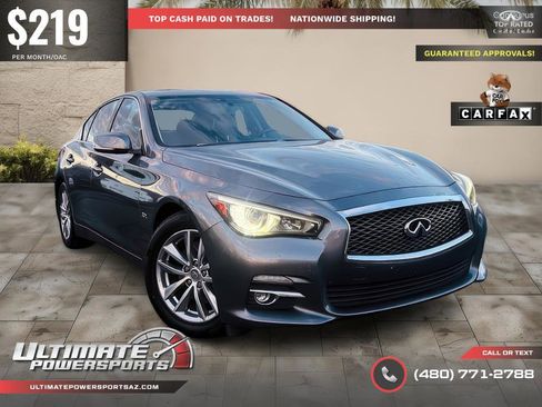 Used 2017 INFINITI Q50 3.0t Premium w/ 3.0T Premium Plus Package image 37