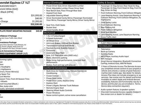 Used 2024 Chevrolet Equinox LT AWD/4WD image 26