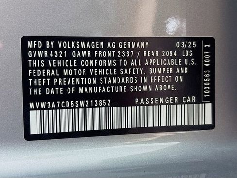 New 2025 Volkswagen GTI SE image 35