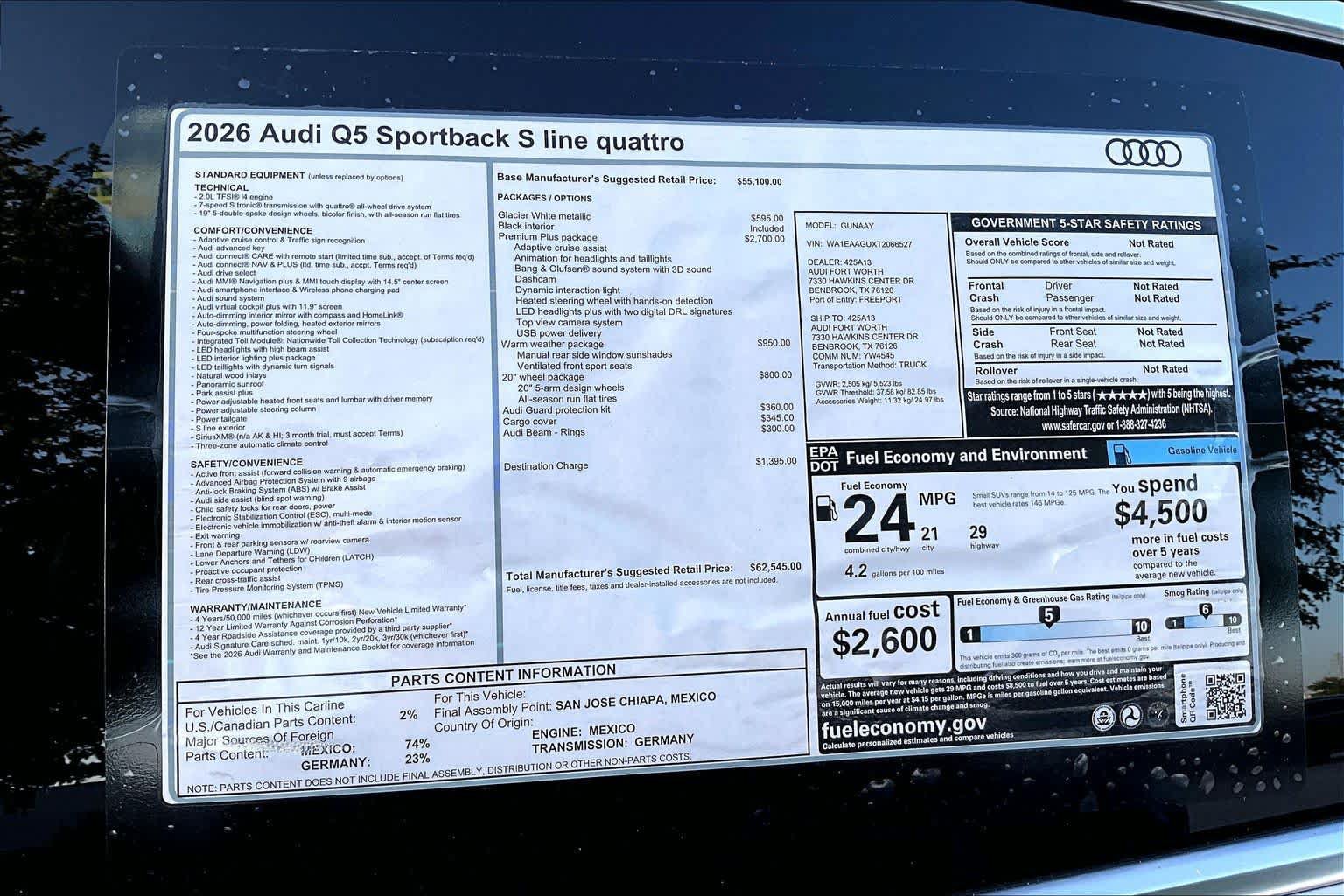 New 2026 Audi Q5 Premium Plus AWD/4WD image 16