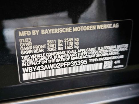 Used 2023 BMW i4 eDrive35 w/ Premium Package RWD image 36