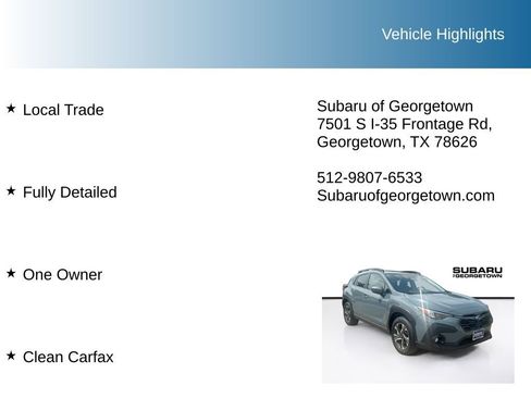 Used 2024 Subaru Crosstrek 2.0i Premium AWD/4WD image 9
