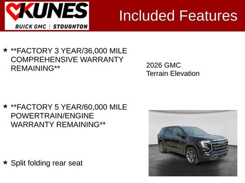 Used 2026 GMC Terrain Elevation AWD/4WD image 3