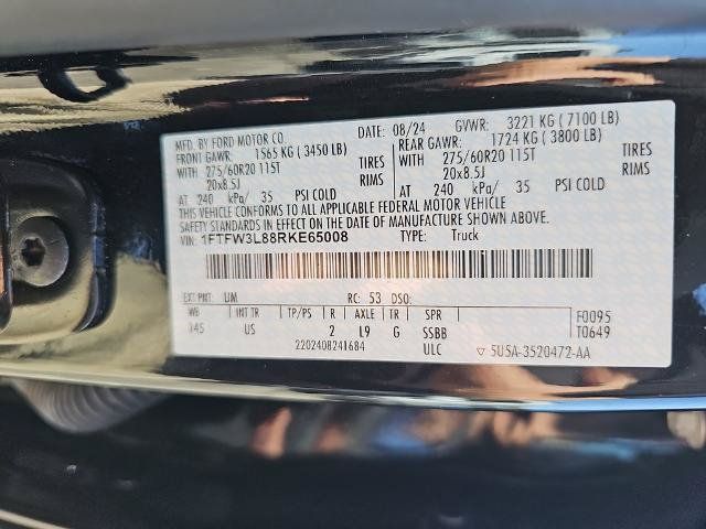 Certified 2024 Ford F150 XLT w/ Equipment Group 302A MID AWD/4WD image 35