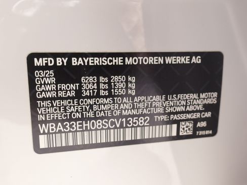 Used 2025 BMW 740i xDrive w/ Executive Package AWD/4WD image 73