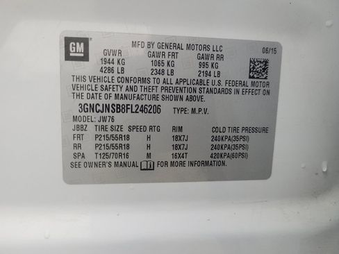 Used 2015 Chevrolet Trax LTZ FWD image 33