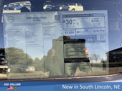 New 2026 Nissan Kicks SV w/ SV Premium Package image 13