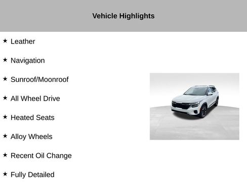 Used 2024 Kia Seltos SX w/ SX Sunroof Package AWD/4WD image 10