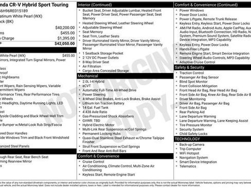 Used 2024 Honda CR-V Sport Touring image 29