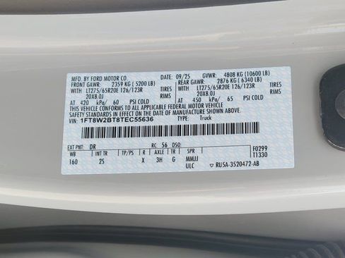 New 2026 Ford F250 XLT w/ XLT Premium Package image 14