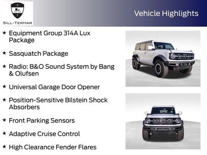 Certified 2023 Ford Bronco Outer Banks w/ Sasquatch Package