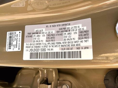 Certified 2025 MAZDA CX-70 3.3 Turbo w/ Premium Plus Pkg image 34