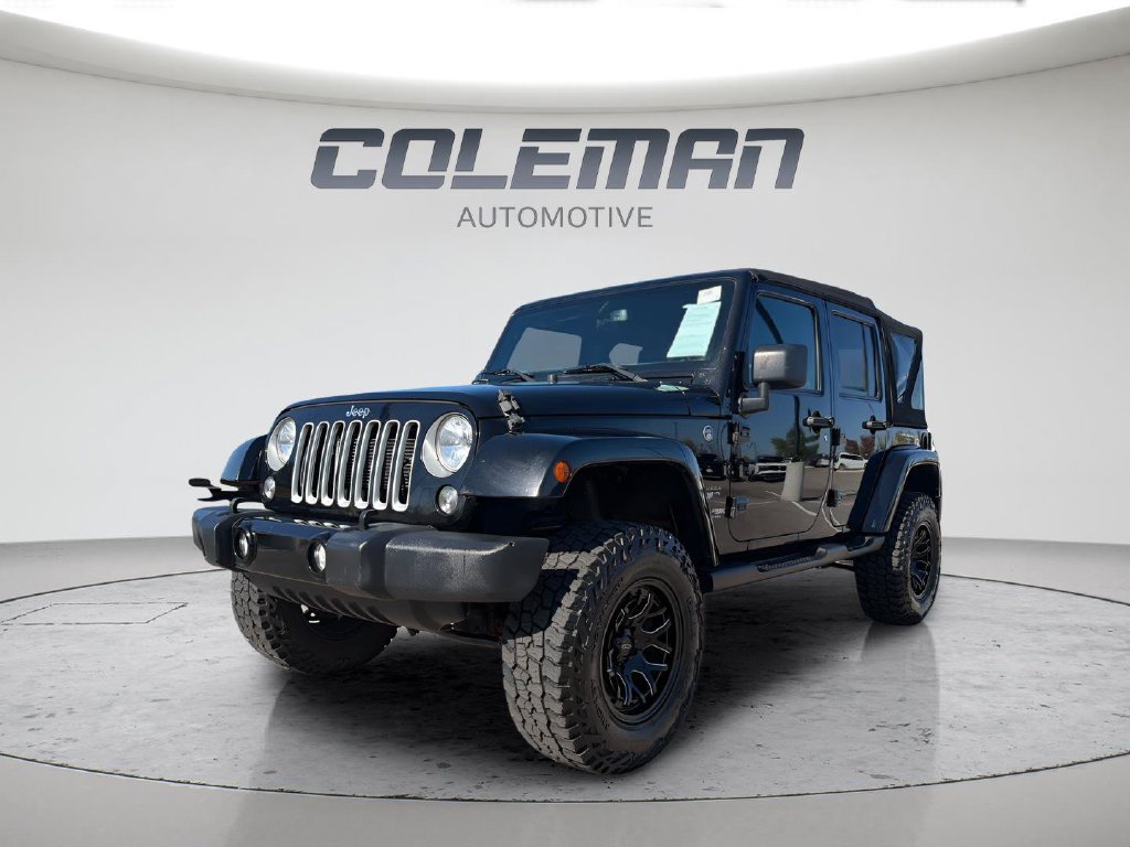 Used 2018 Jeep Wrangler Unlimited Sahara w/ Connectivity Group AWD/4WD image 1