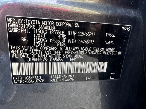 Used 2015 Toyota RAV4 XLE image 27