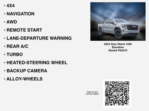 Used 2024 GMC Sierra 1500 Elevation AWD/4WD image 7