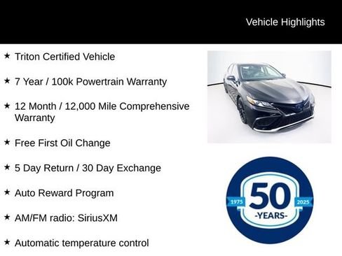 Used 2024 Toyota Camry XSE w/ Cold Weather Package image 7