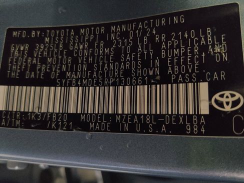 Used 2024 Toyota Corolla LE FWD image 33